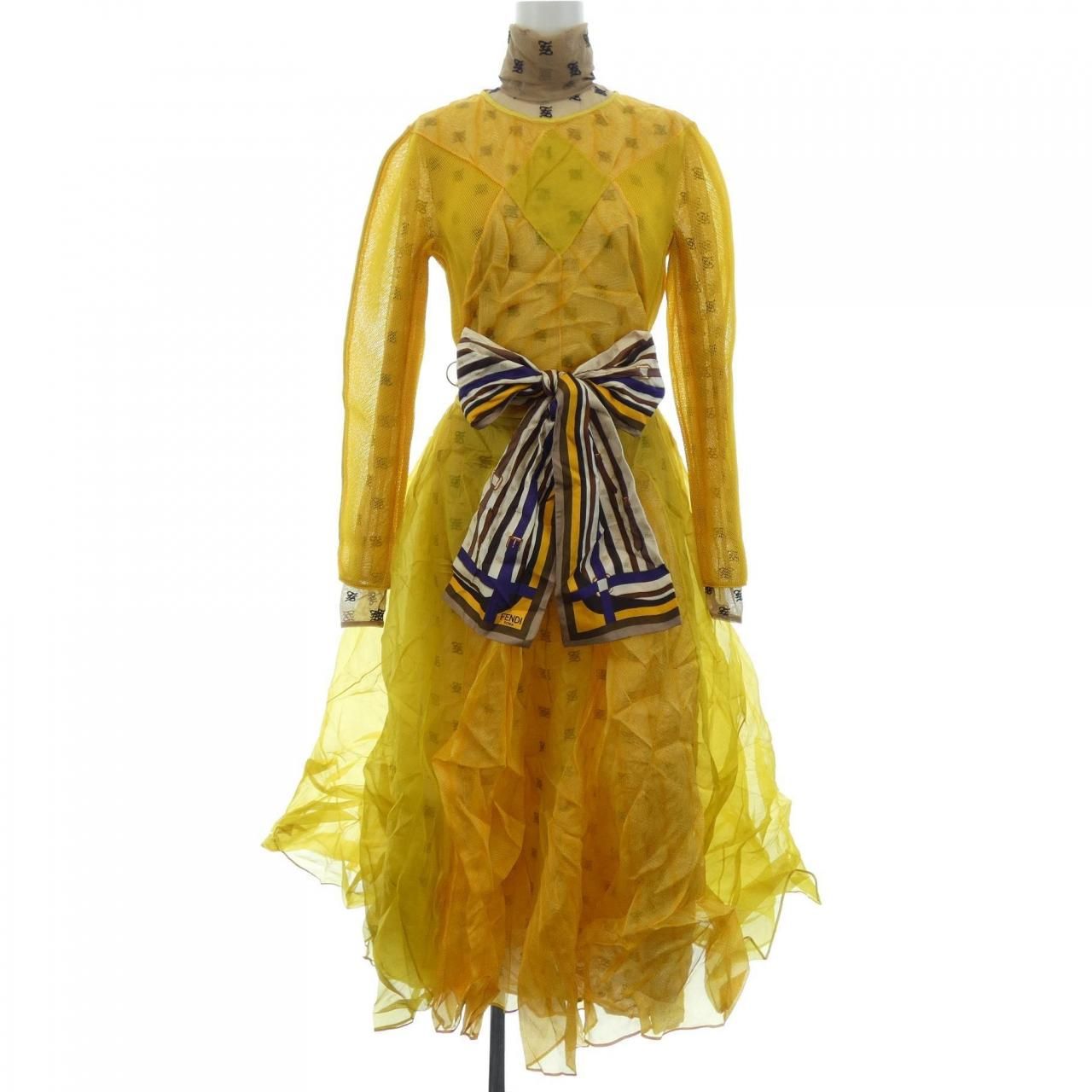 Fendi Dress Orange