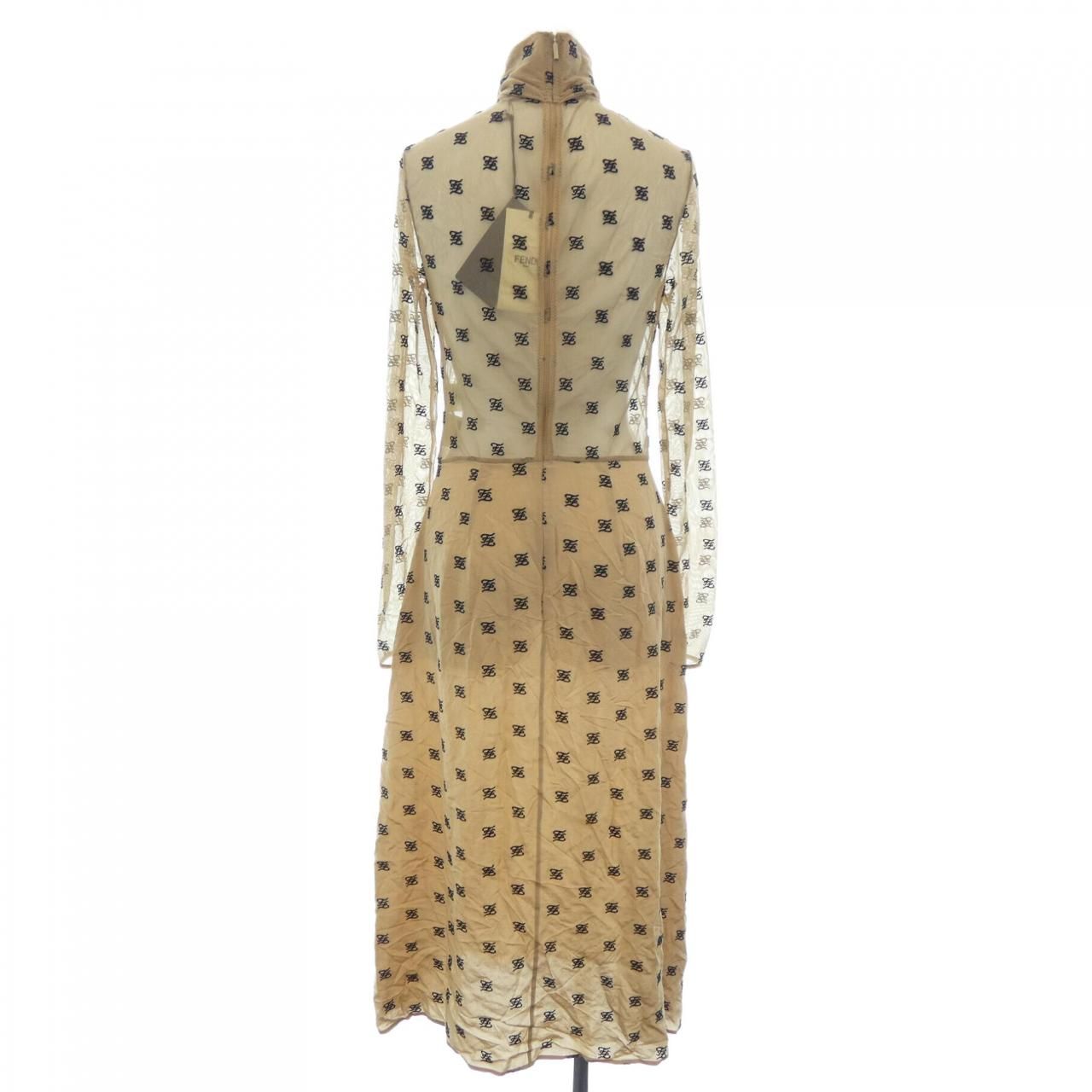 Fendi Dress Orange — view 9