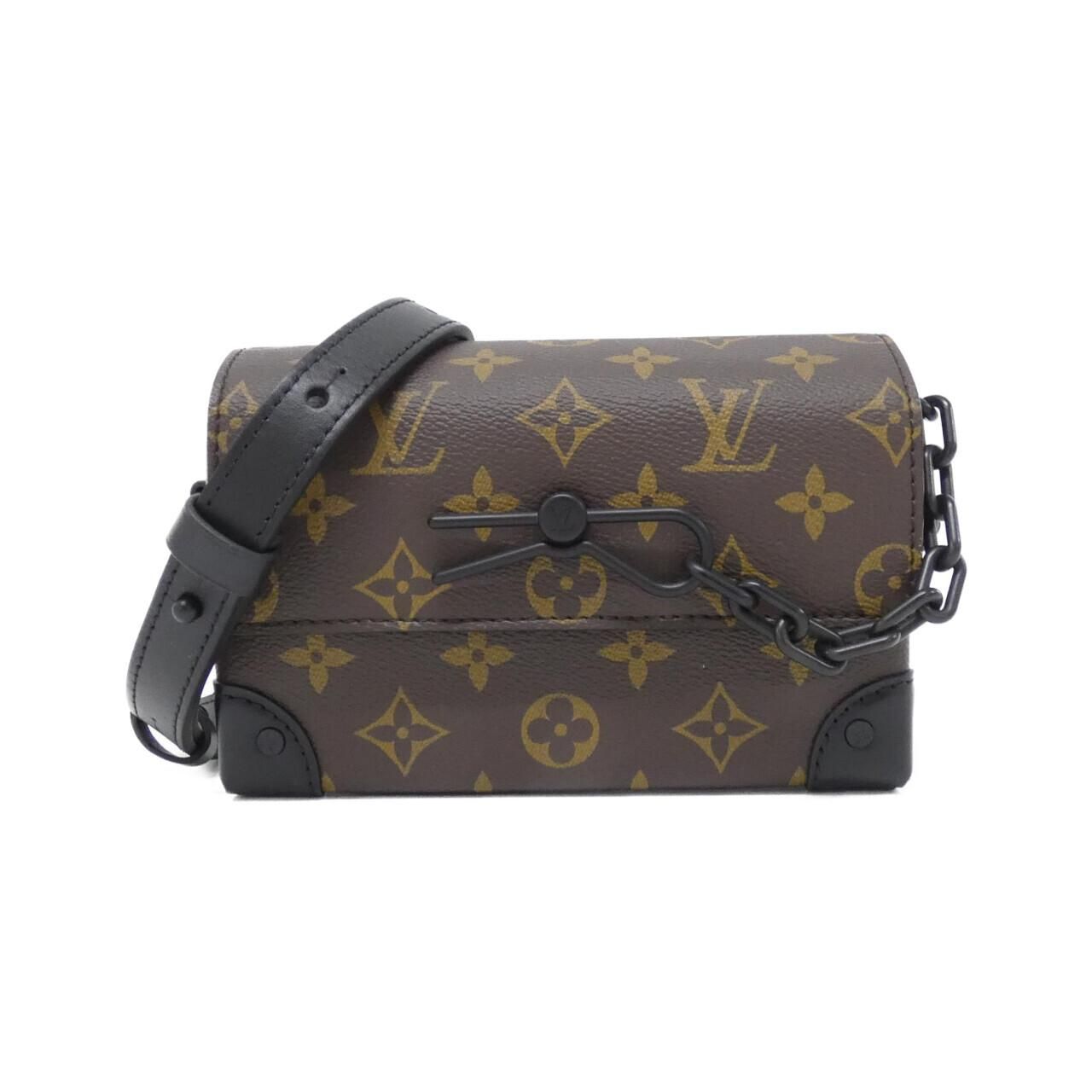 Louis Vuitton Monogram Macassar Steamer Wearable Wallet Shoulder