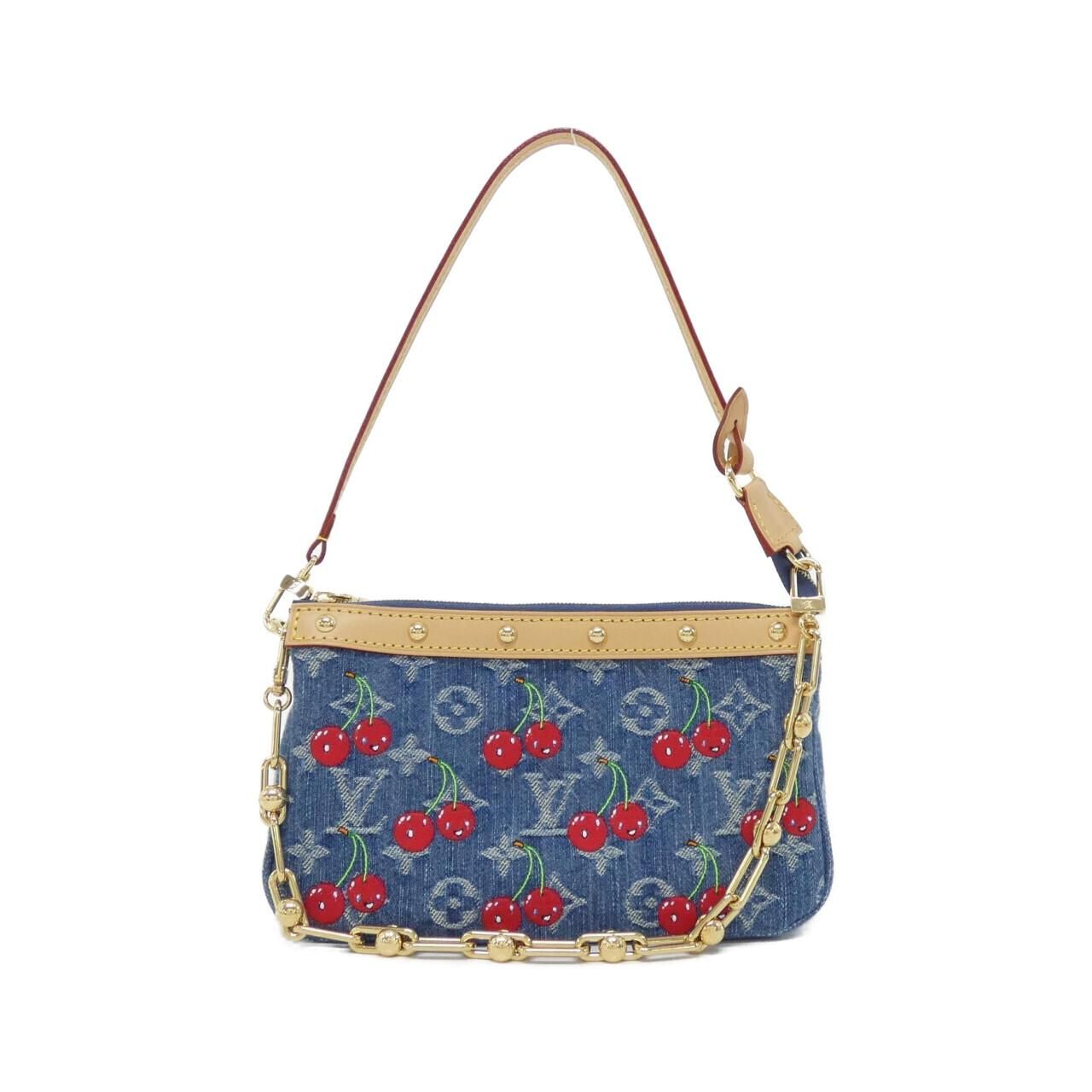 Louis Vuitton Monogram Cherry Denim Pouch