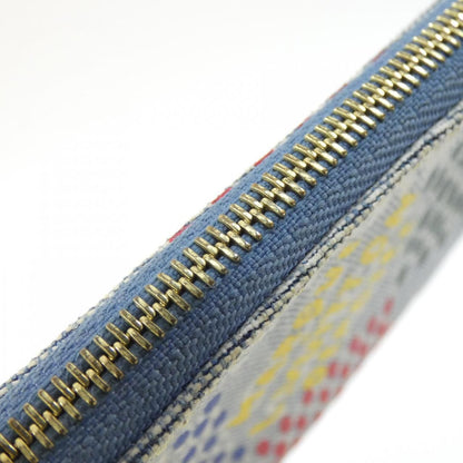 Louis Vuitton LV Birds Damier Denim Pochette Cles Coin Case — view 4