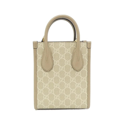 Gucci Uulbt Bag Handbag Beige — view 2