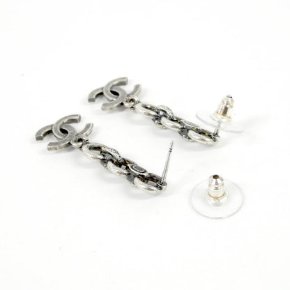Chanel Earrings Silver — view 3