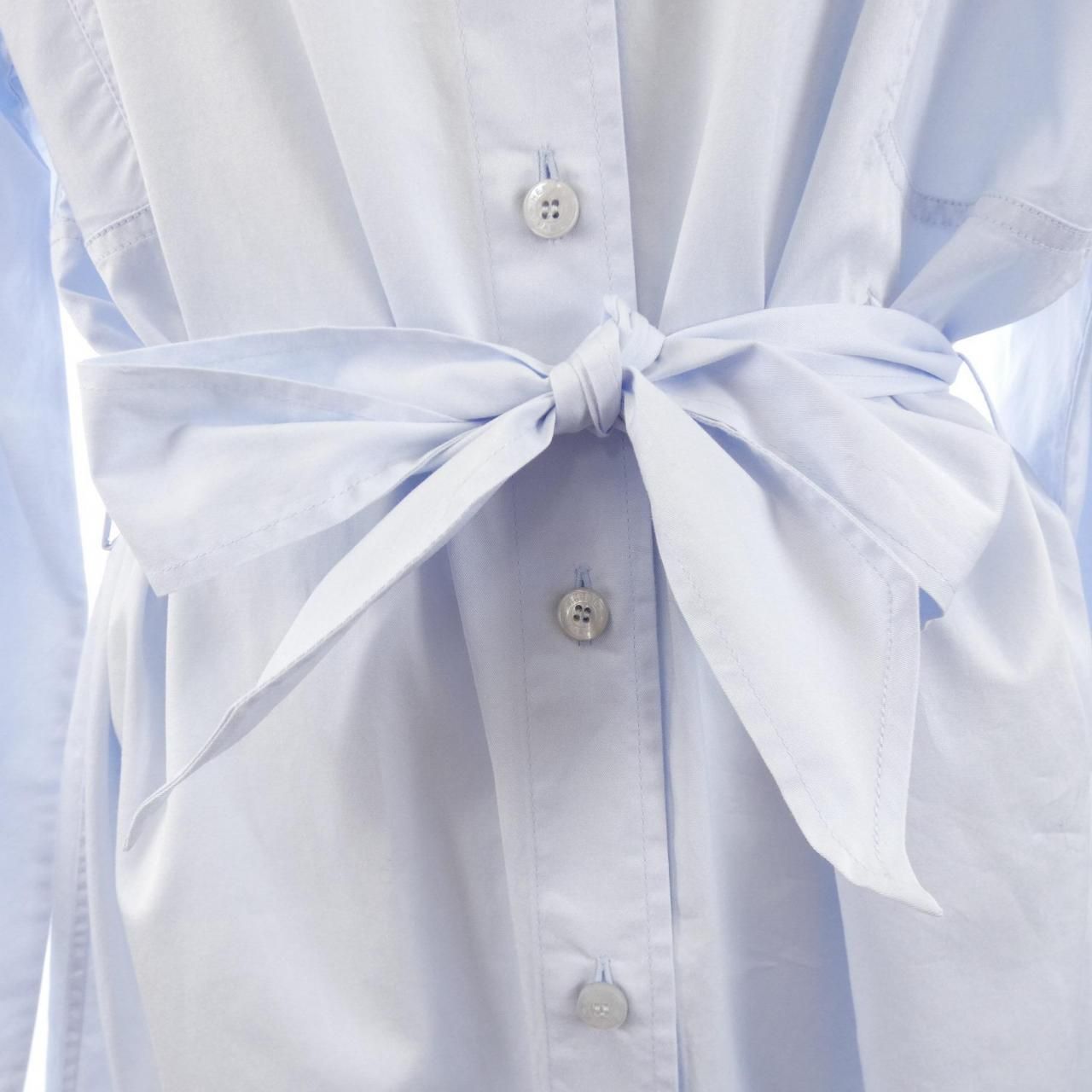 Hermes Carre Dress Blue — view 7