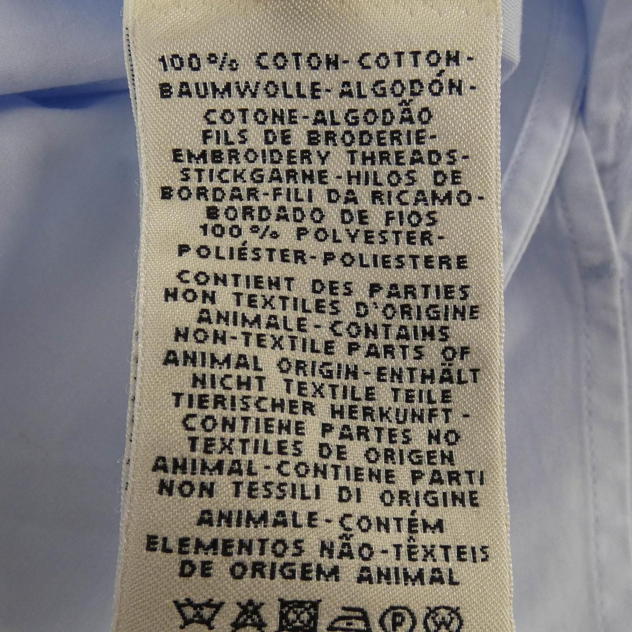 Hermes Carre Dress Blue — view 3
