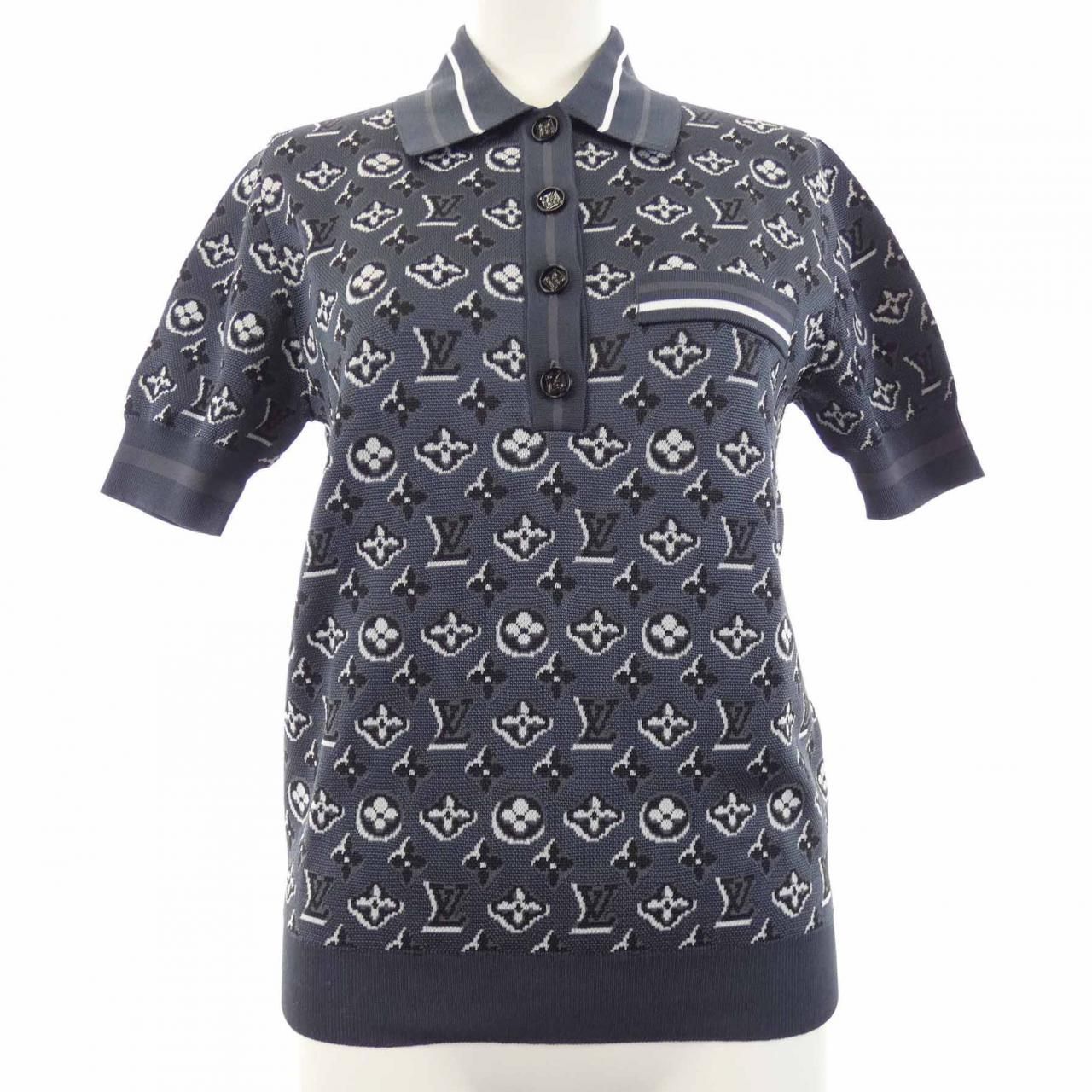 Louis Vuitton Monogram Shadow Jacquard Polo