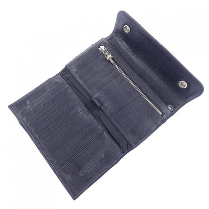 Chrome Hearts Wave Cross Btn Button 304 Wallet — view 4