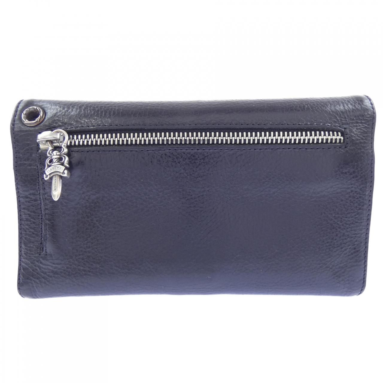 Chrome Hearts Wave Cross Btn Button 304 Wallet — view 2