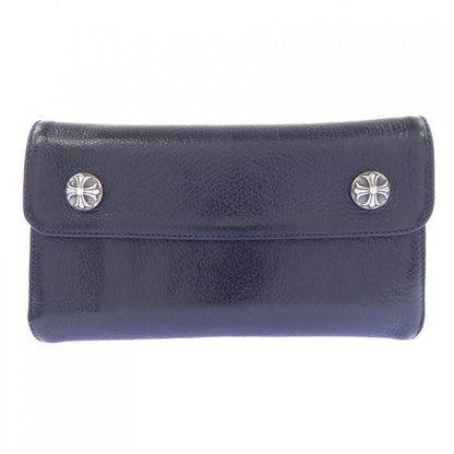 Chrome Hearts Wave Cross Btn Button 304 Wallet