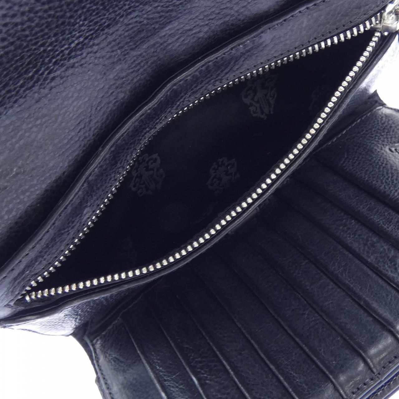 Chrome Hearts Wave Cross Btn Button 304 Wallet — view 6