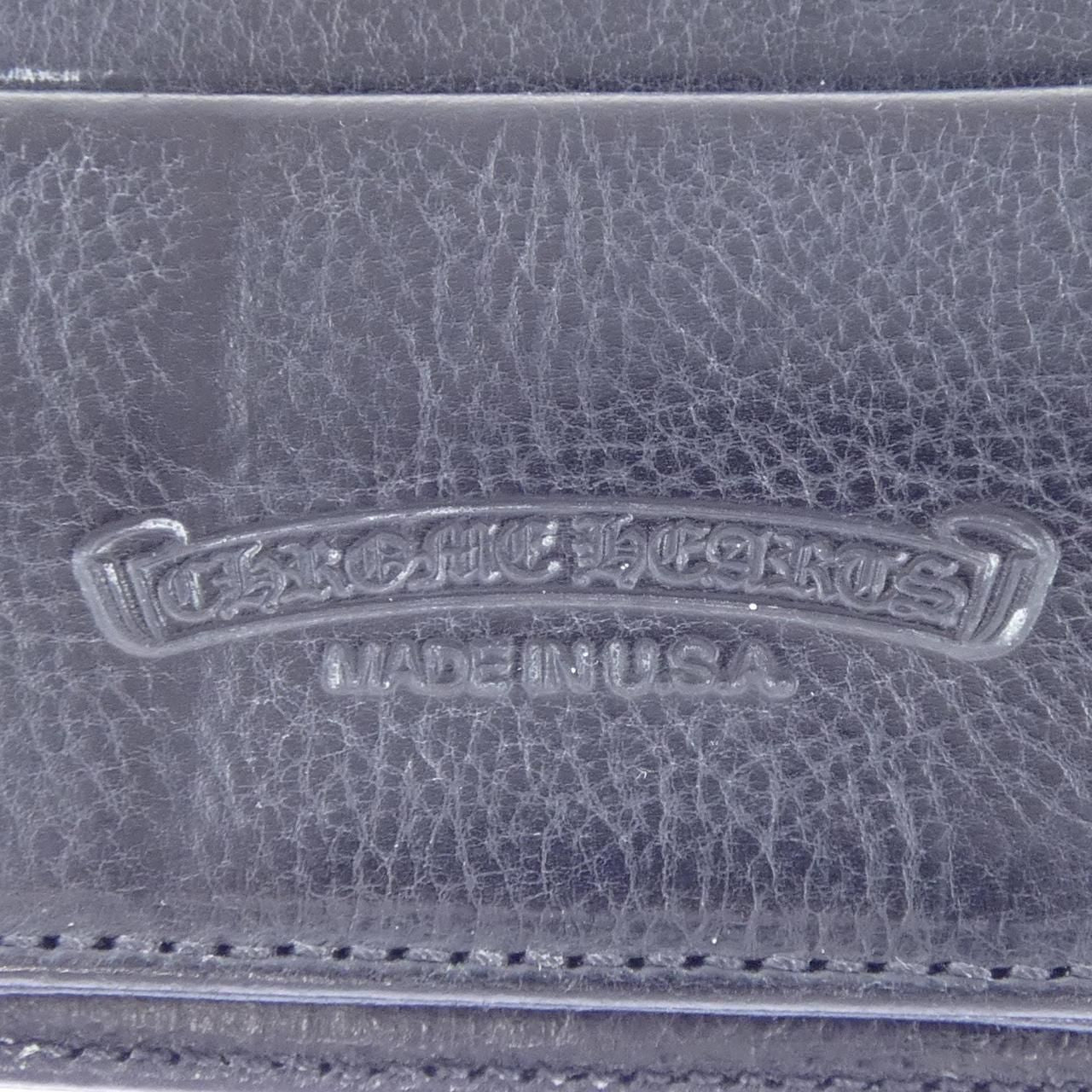 Chrome Hearts Wave Cross Btn Button 304 Wallet — view 3