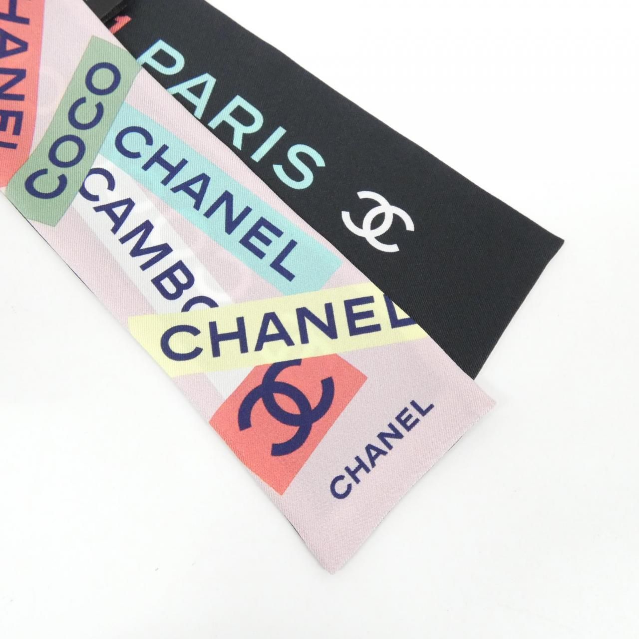 Chanel Hair Band Hair Accessories Pink — view 2