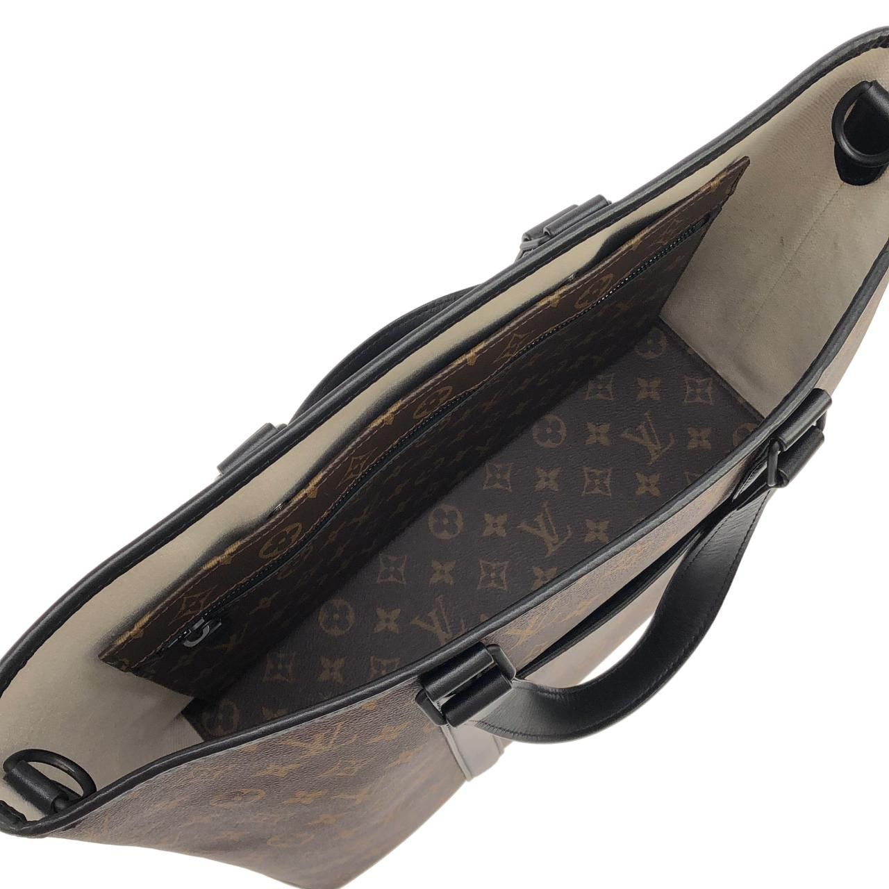 Louis Vuitton Monogram Macassar Weekend Tote PM — view 7