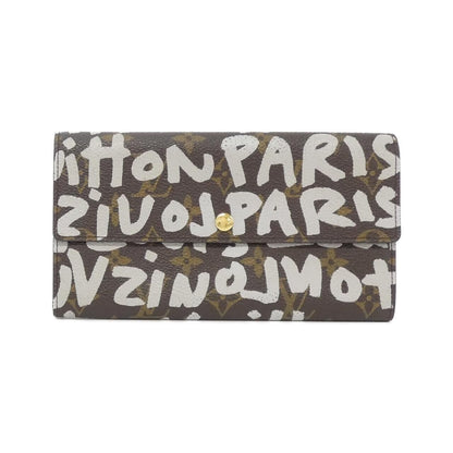 Louis Vuitton Monogram Graffiti Porte Monet Cles Wallet