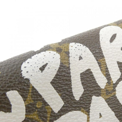 Louis Vuitton Monogram Graffiti Porte Monet Cles Wallet — view 6