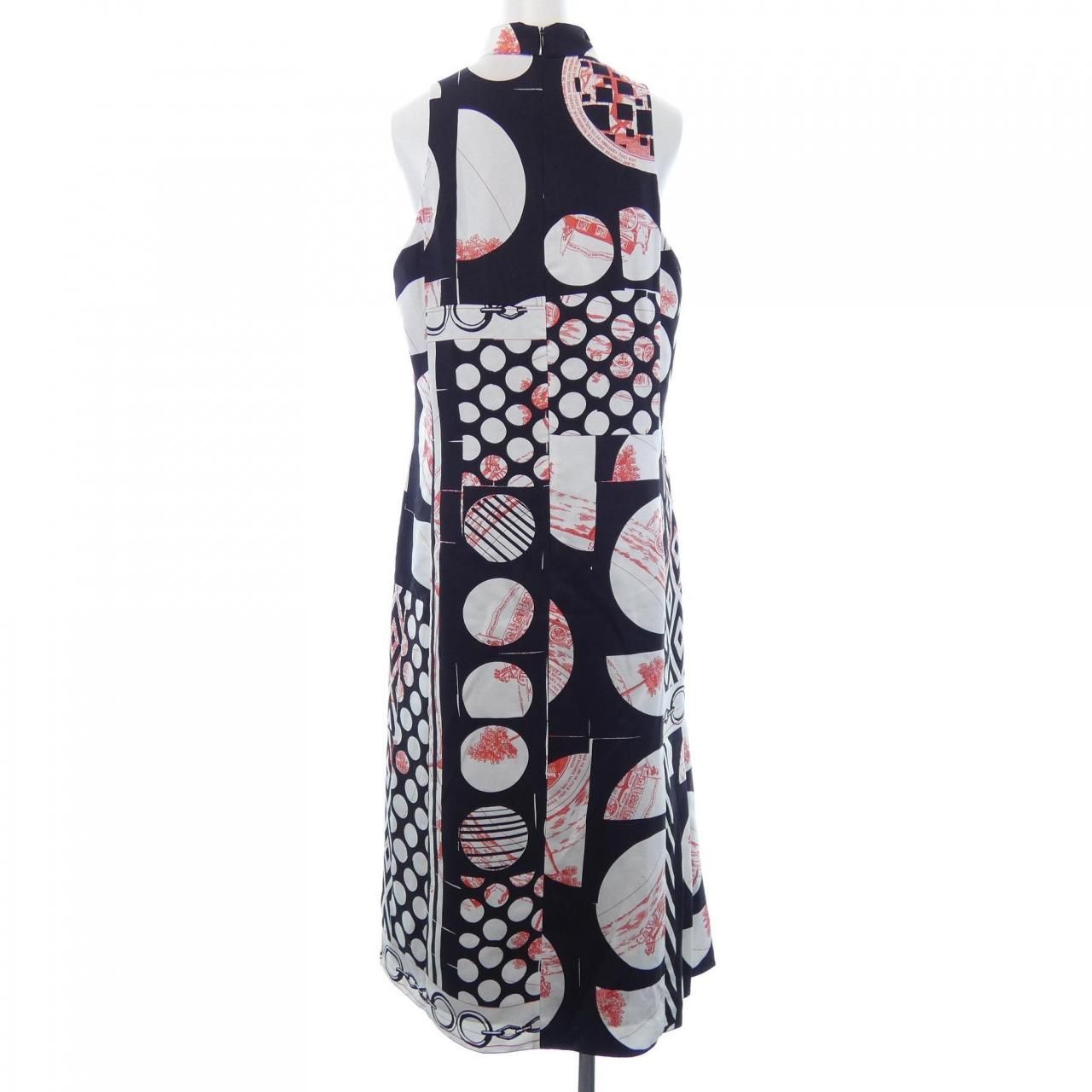 Hermes Jeu Des Omnibus ET Dames Blanches Dress — view 2