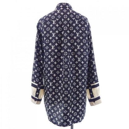 Louis Vuitton Striped Accent Monogram Shirt — view 2