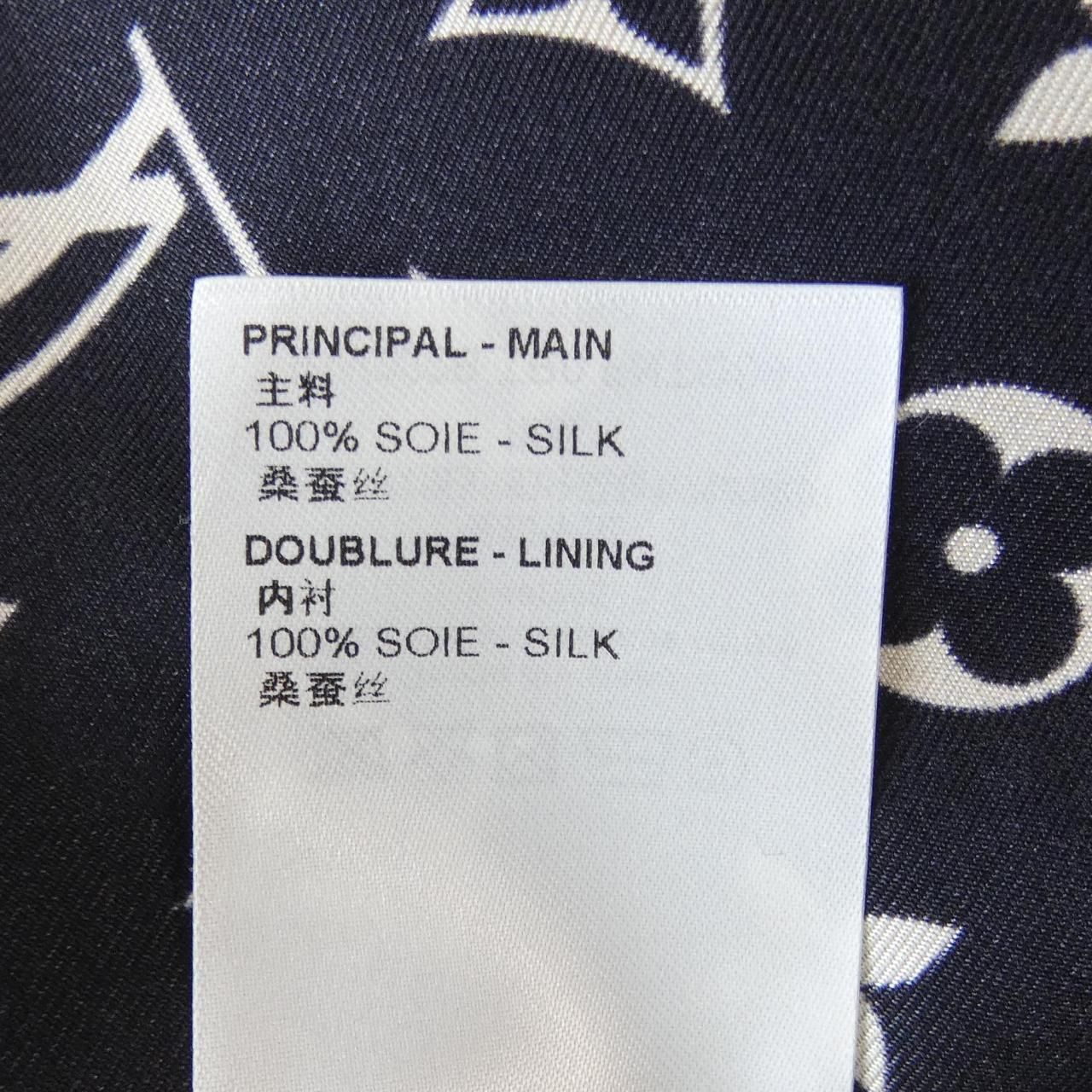 Louis Vuitton Striped Accent Monogram Shirt — view 3