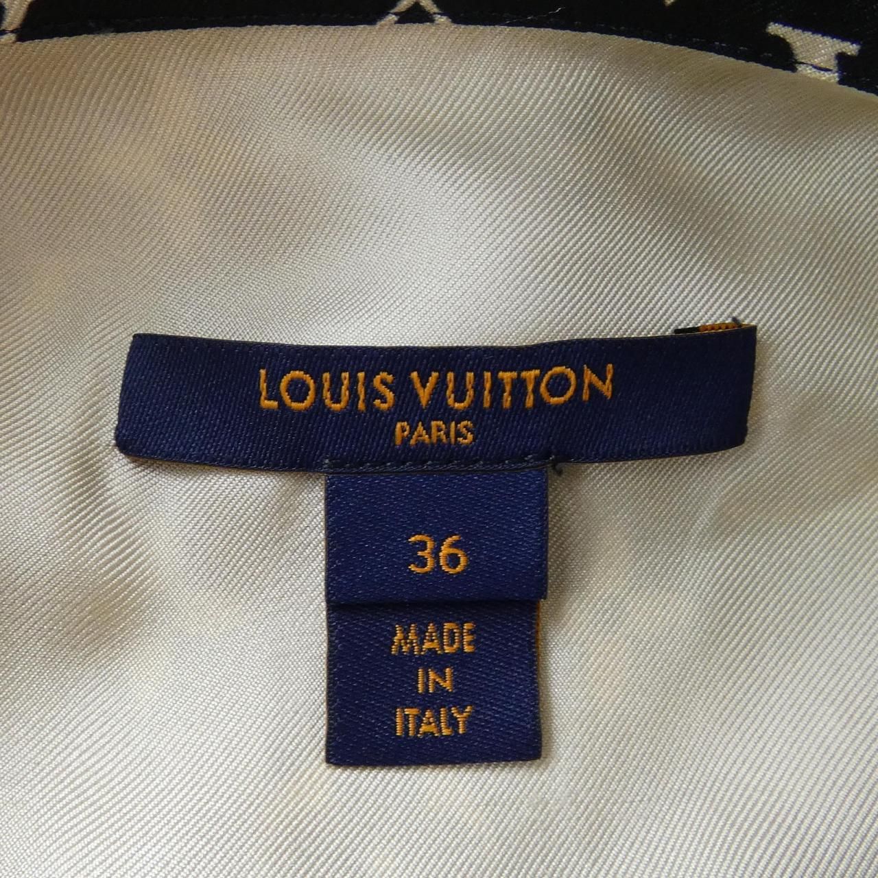 Louis Vuitton Striped Accent Monogram Shirt — view 5