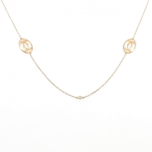 Cartier Logo Necklace Gold