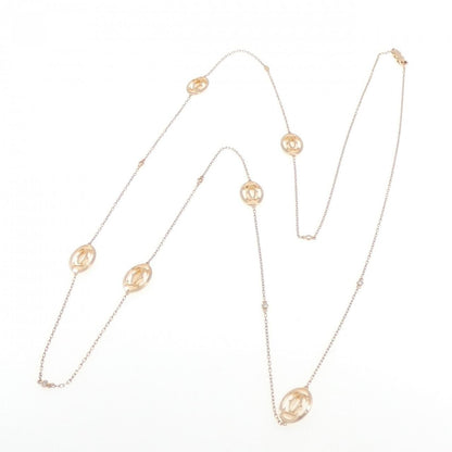 Cartier Logo Necklace Gold — view 7