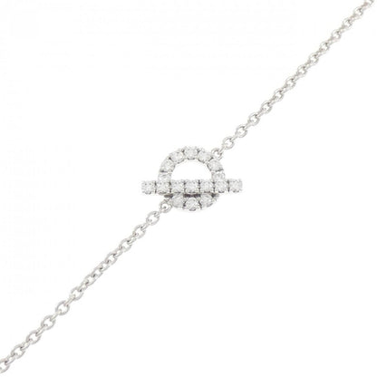 Hermes Finesse Bracelet White Gold