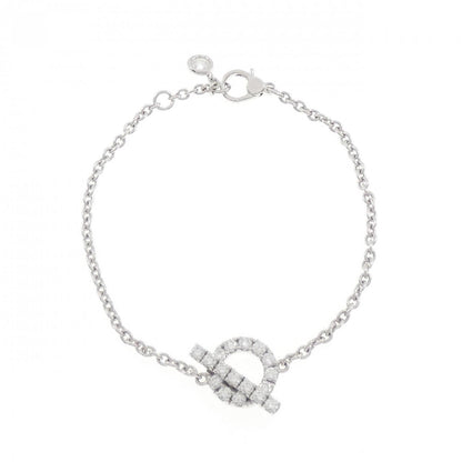 Hermes Finesse Bracelet White Gold — view 3