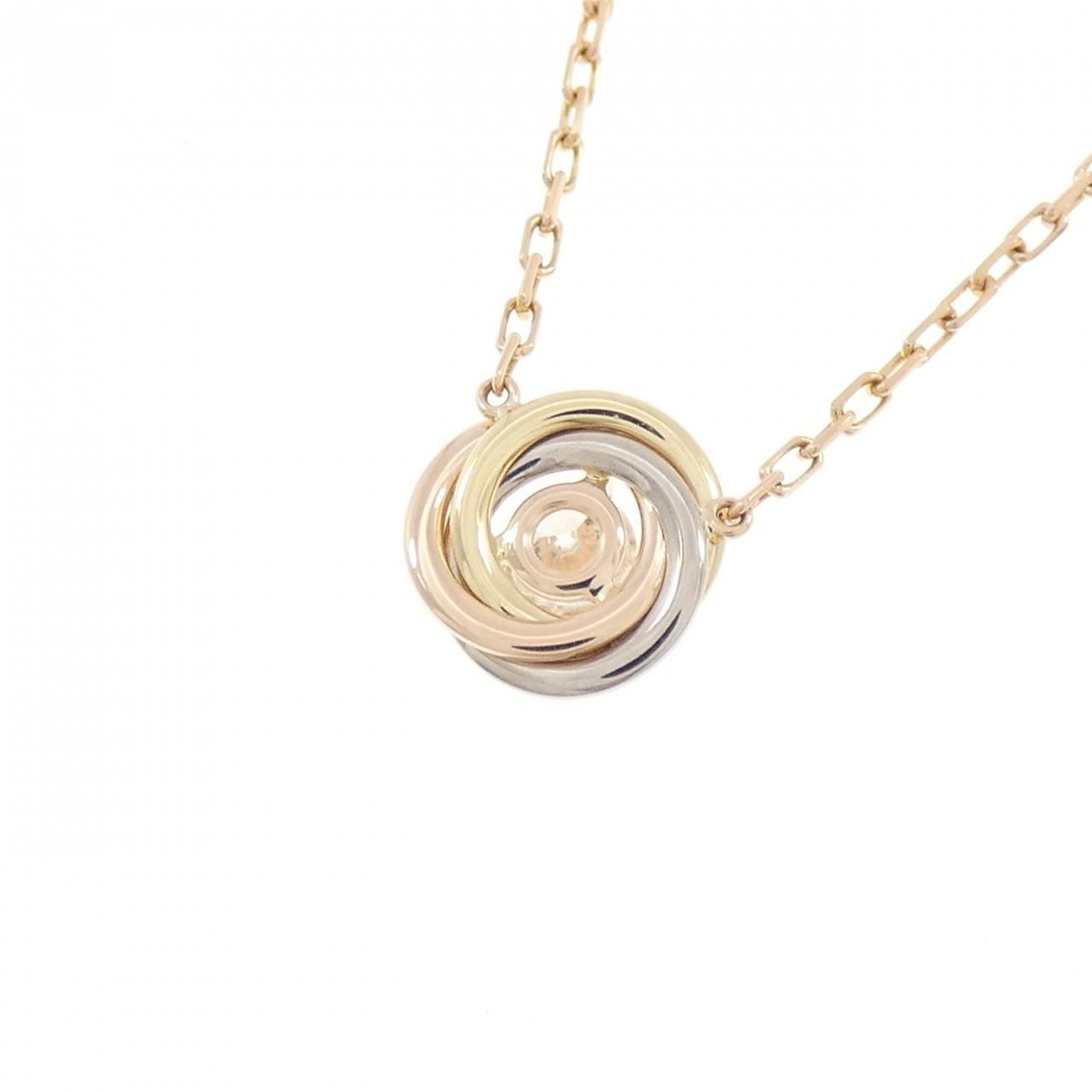 Cartier Trinity Necklace Gold — view 4