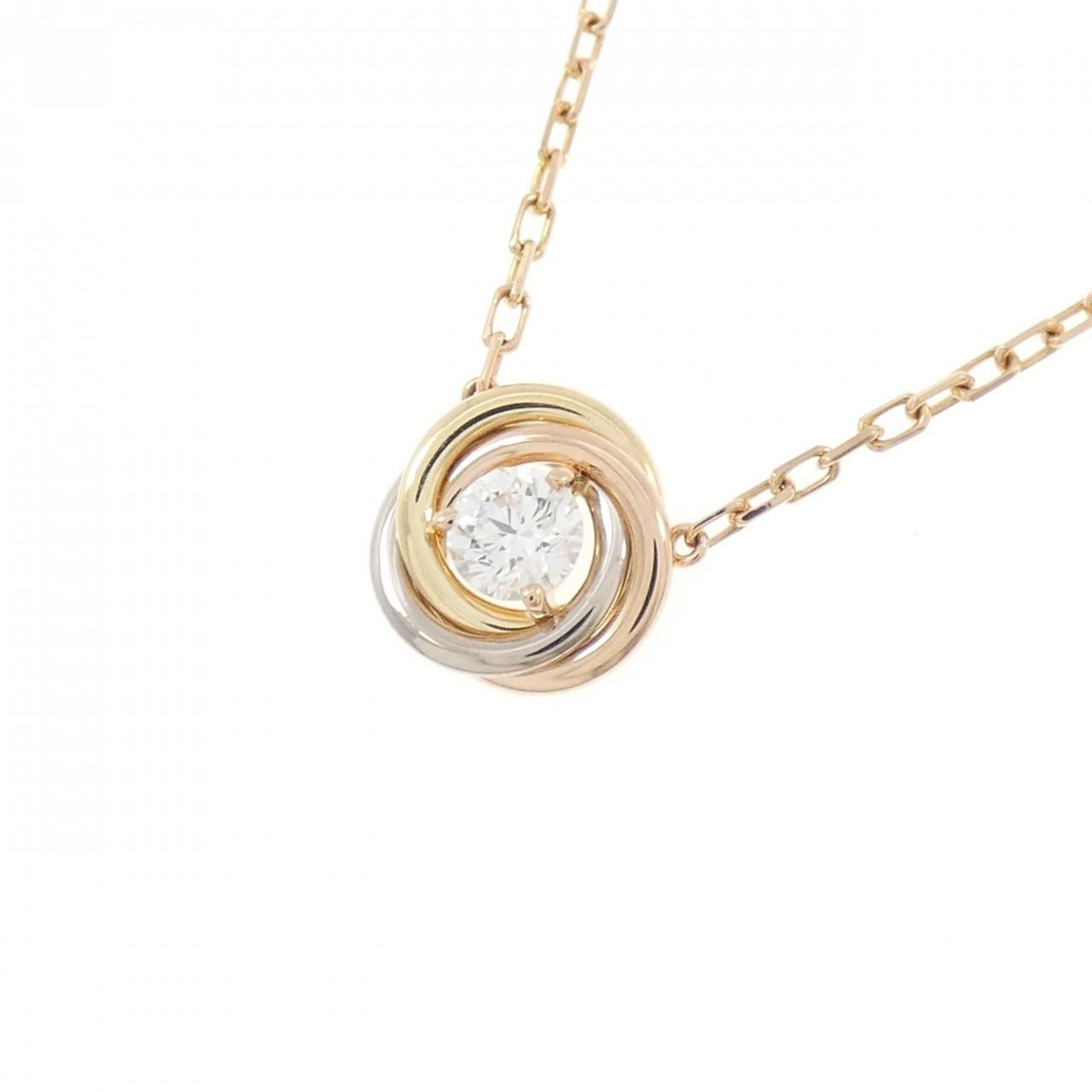 Cartier Trinity Necklace Gold — view 3
