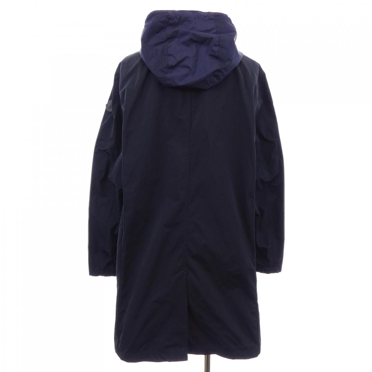 Moncler Reynaud Coat Navy — view 2