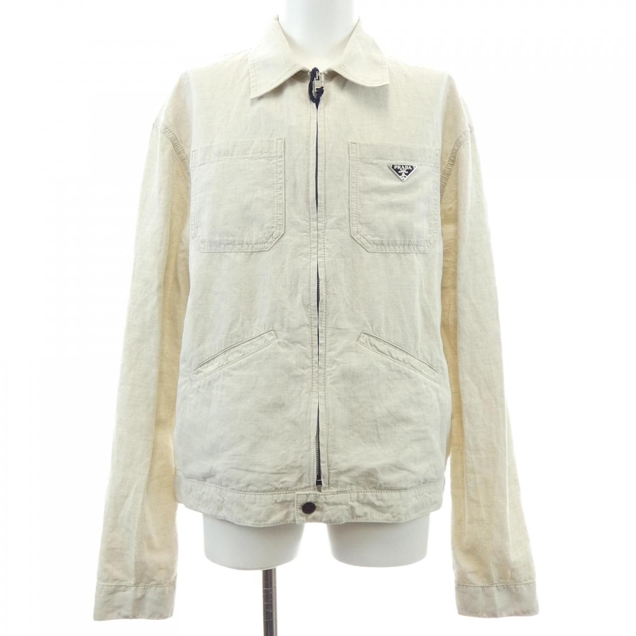 Prada Triangle Logo Jacket