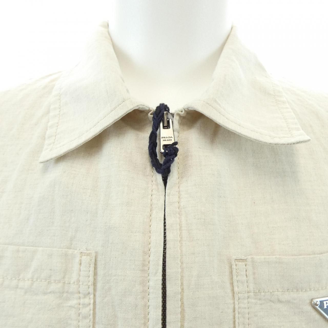 Prada Triangle Logo Jacket — view 5