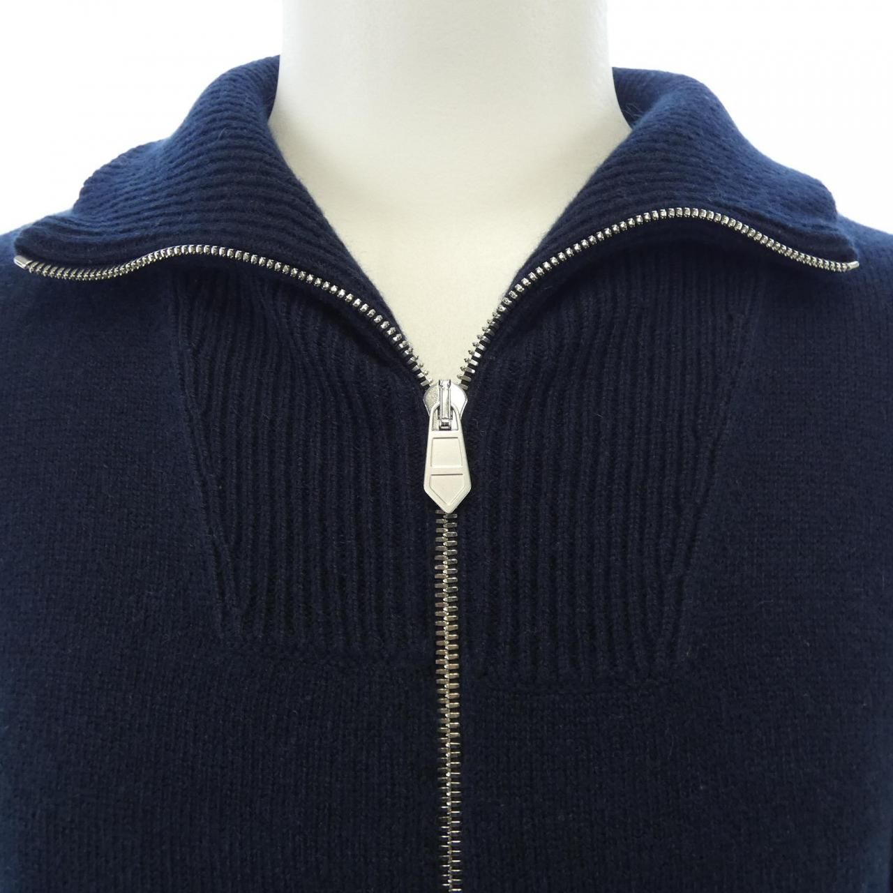 Hermes Knit Sweater Navy — view 5