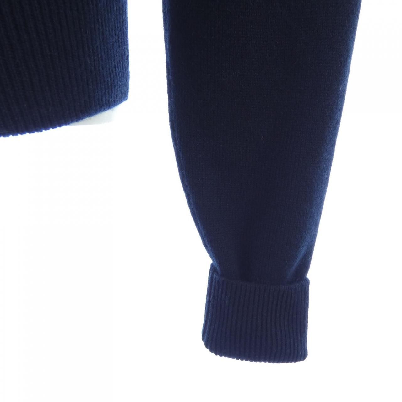 Hermes Knit Sweater Navy — view 6