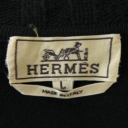 Hermes Knit Sweater Black — view 4