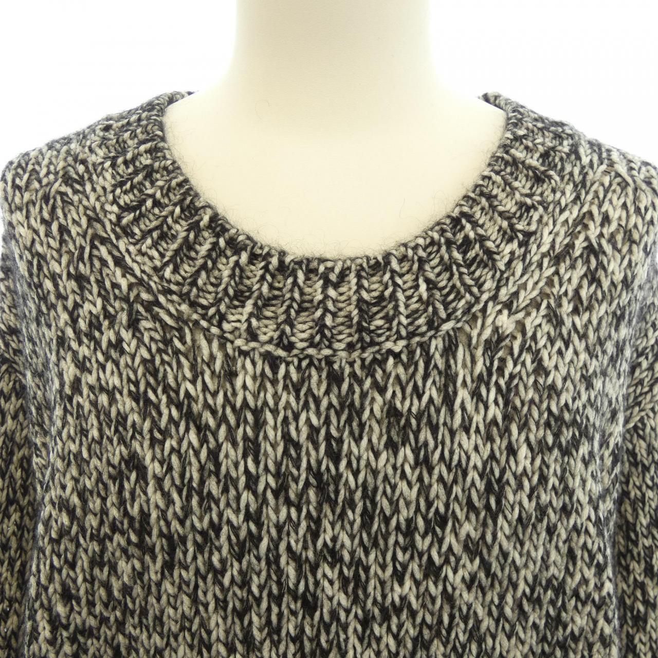 Moncler Knit Sweater Gray — view 5