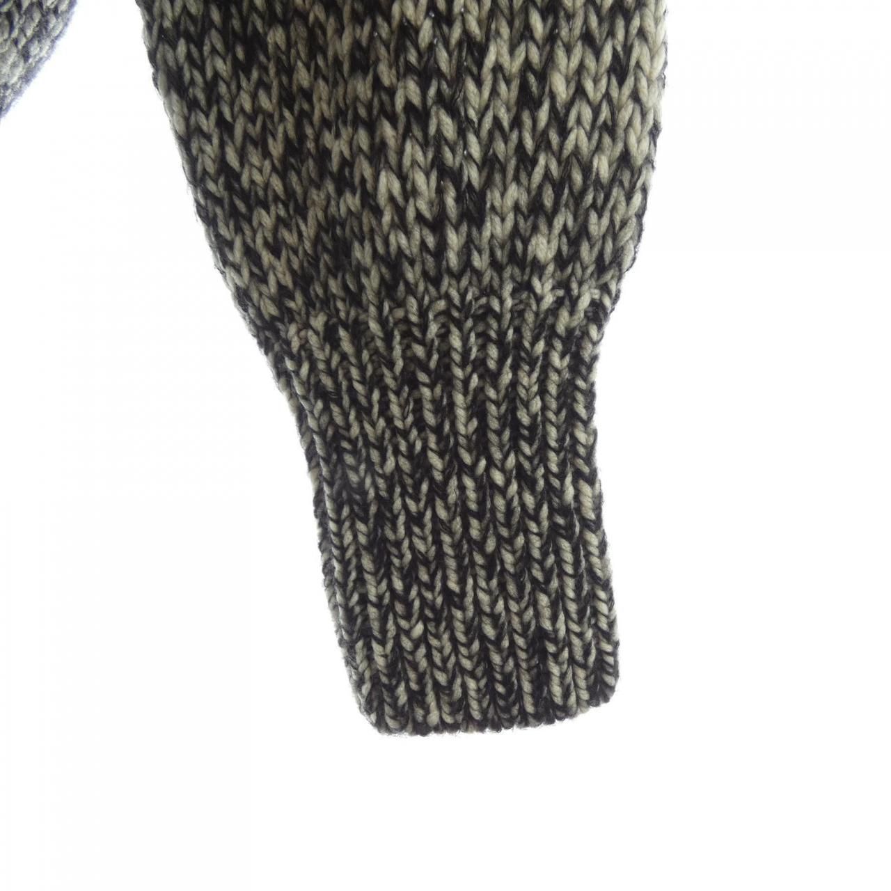 Moncler Knit Sweater Gray — view 6