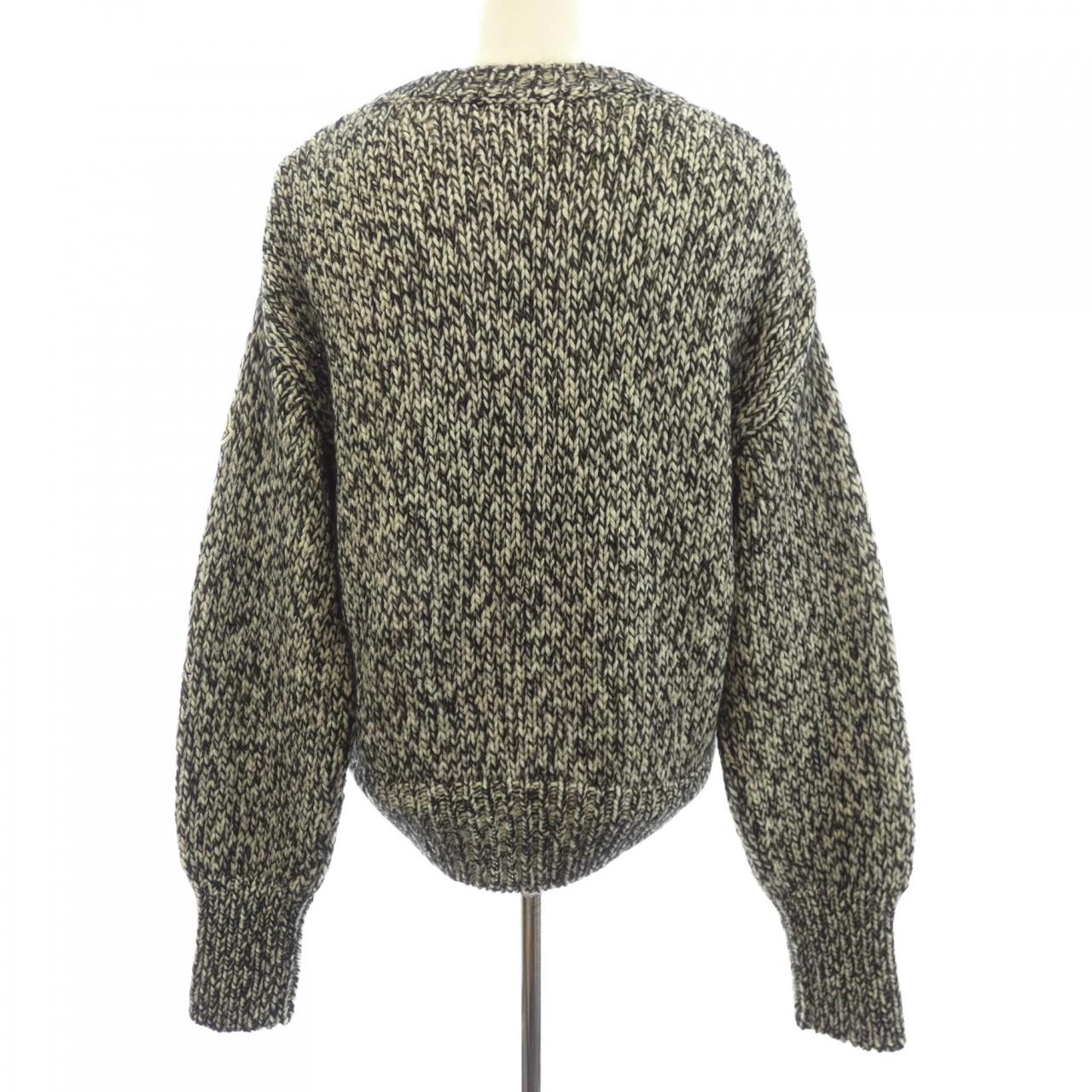 Moncler Knit Sweater Gray — view 2