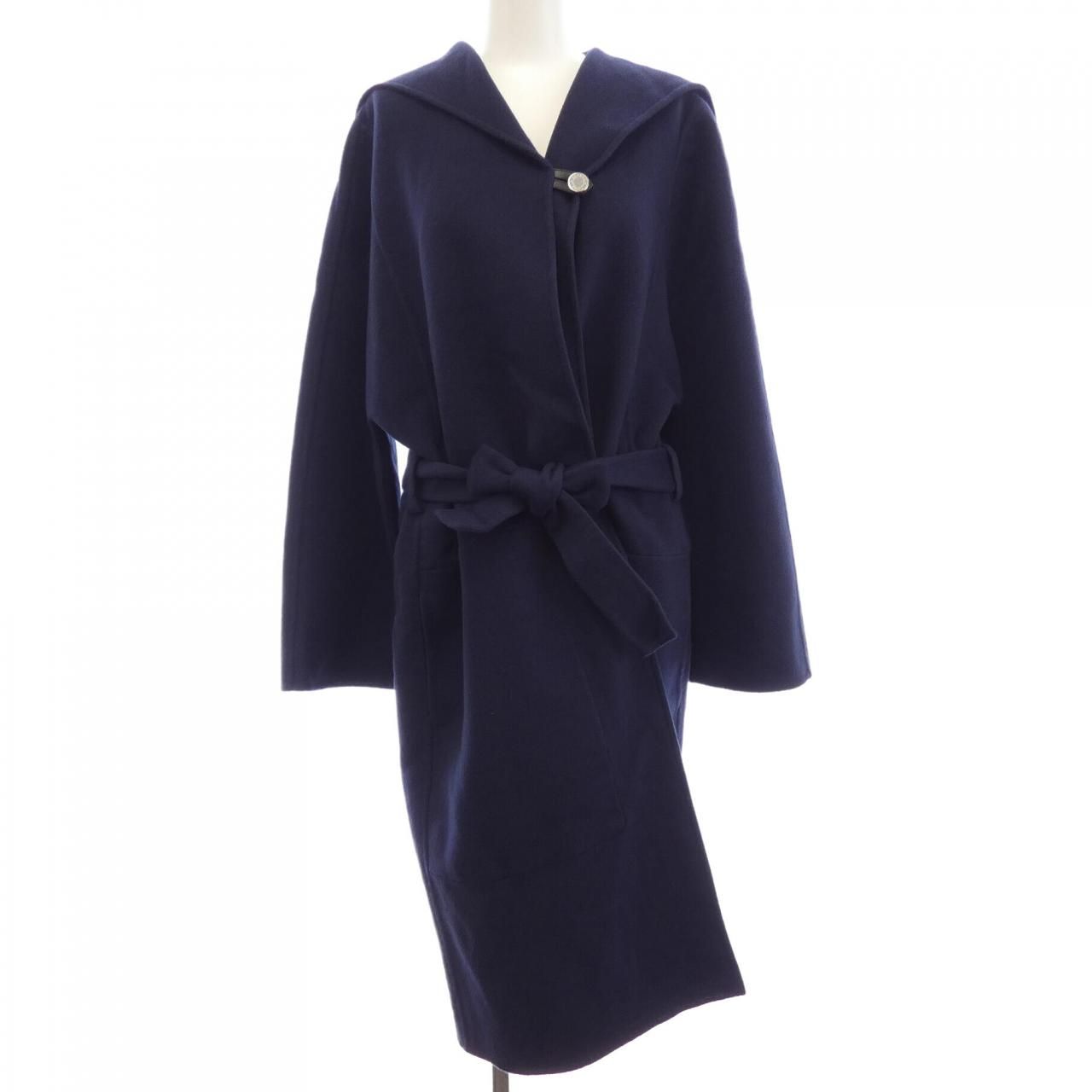 Hermes Coat Navy