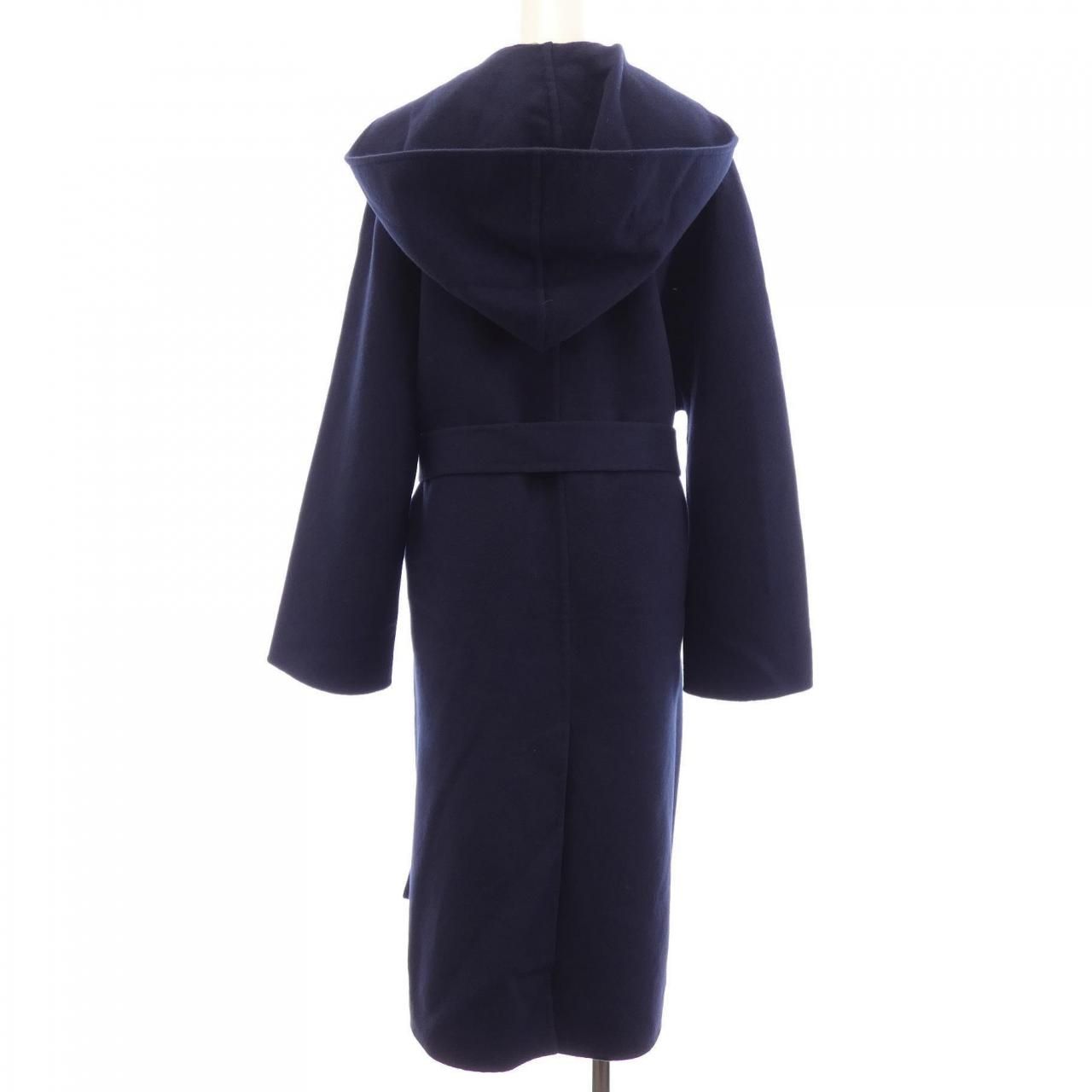 Hermes Coat Navy — view 2