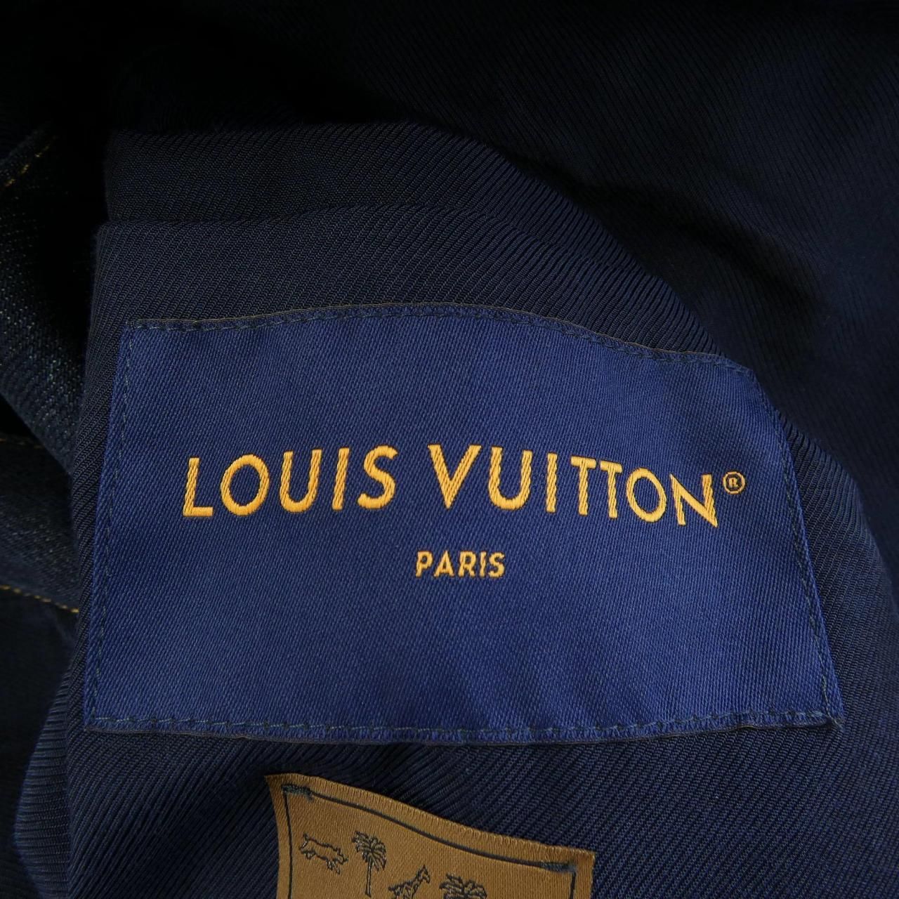 Louis Vuitton the Darjeeling Limited Embroidery Denim Jacket — view 4