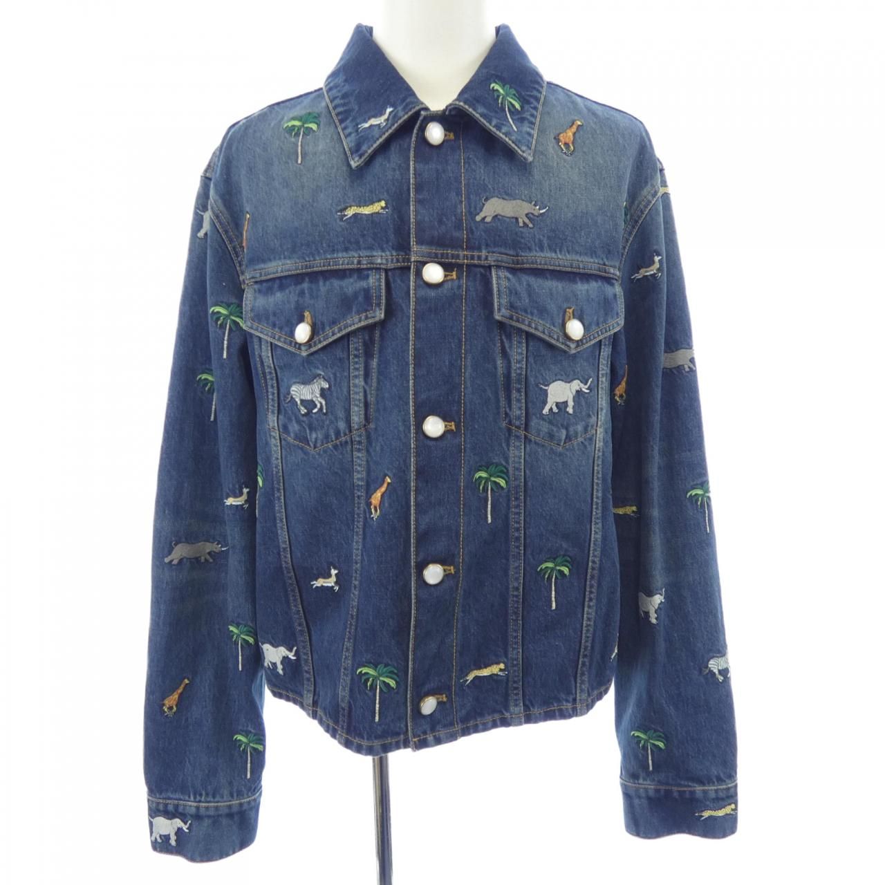 Louis Vuitton the Darjeeling Limited Embroidery Denim Jacket