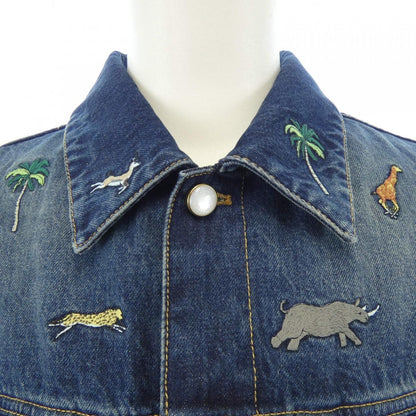 Louis Vuitton the Darjeeling Limited Embroidery Denim Jacket — view 5