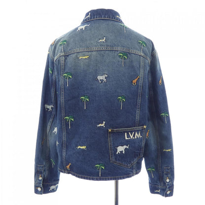 Louis Vuitton the Darjeeling Limited Embroidery Denim Jacket — view 2