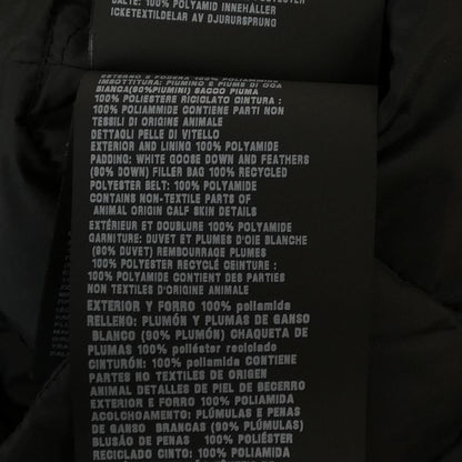 Prada Triangle Logo Down Coat — view 3
