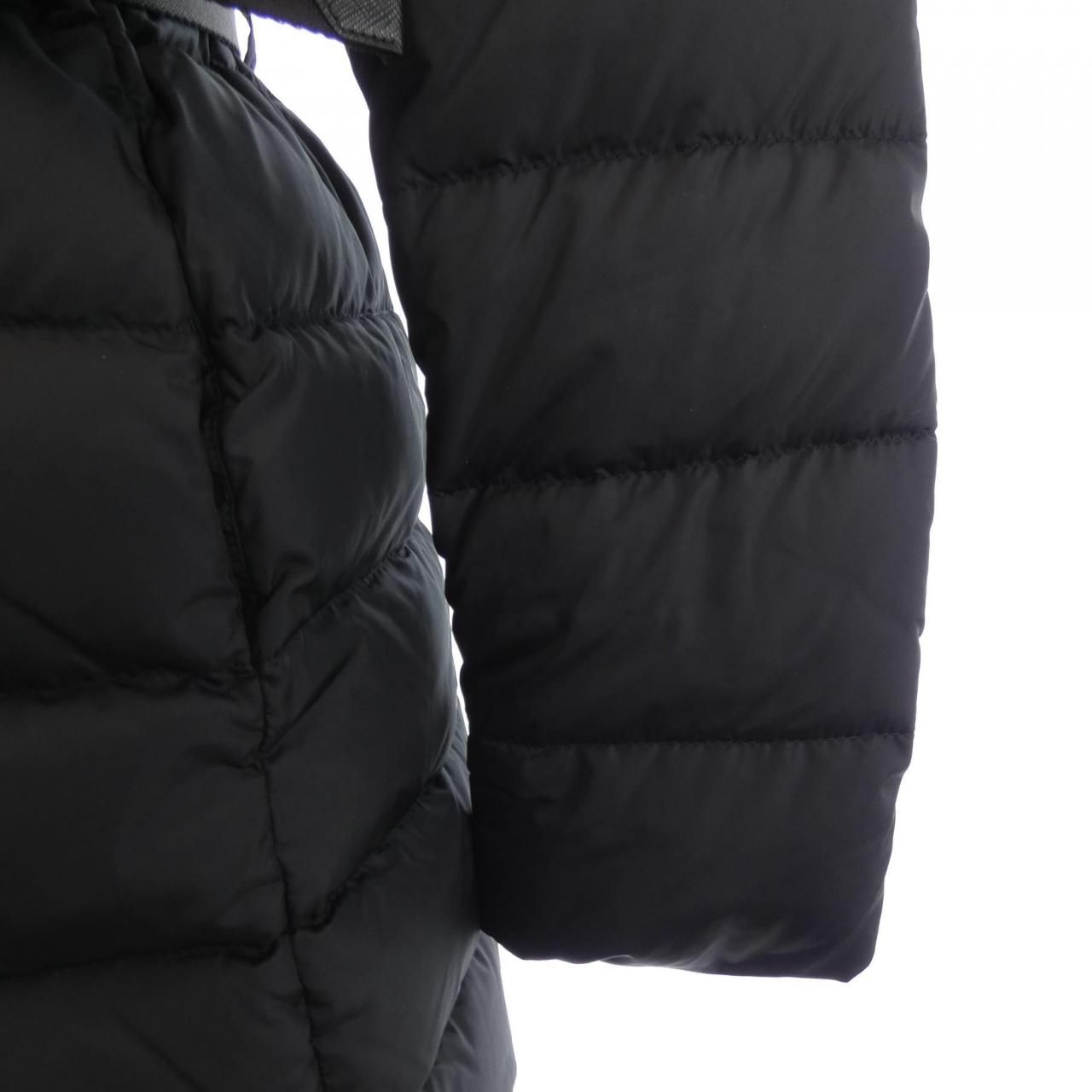 Prada Triangle Logo Down Coat — view 6