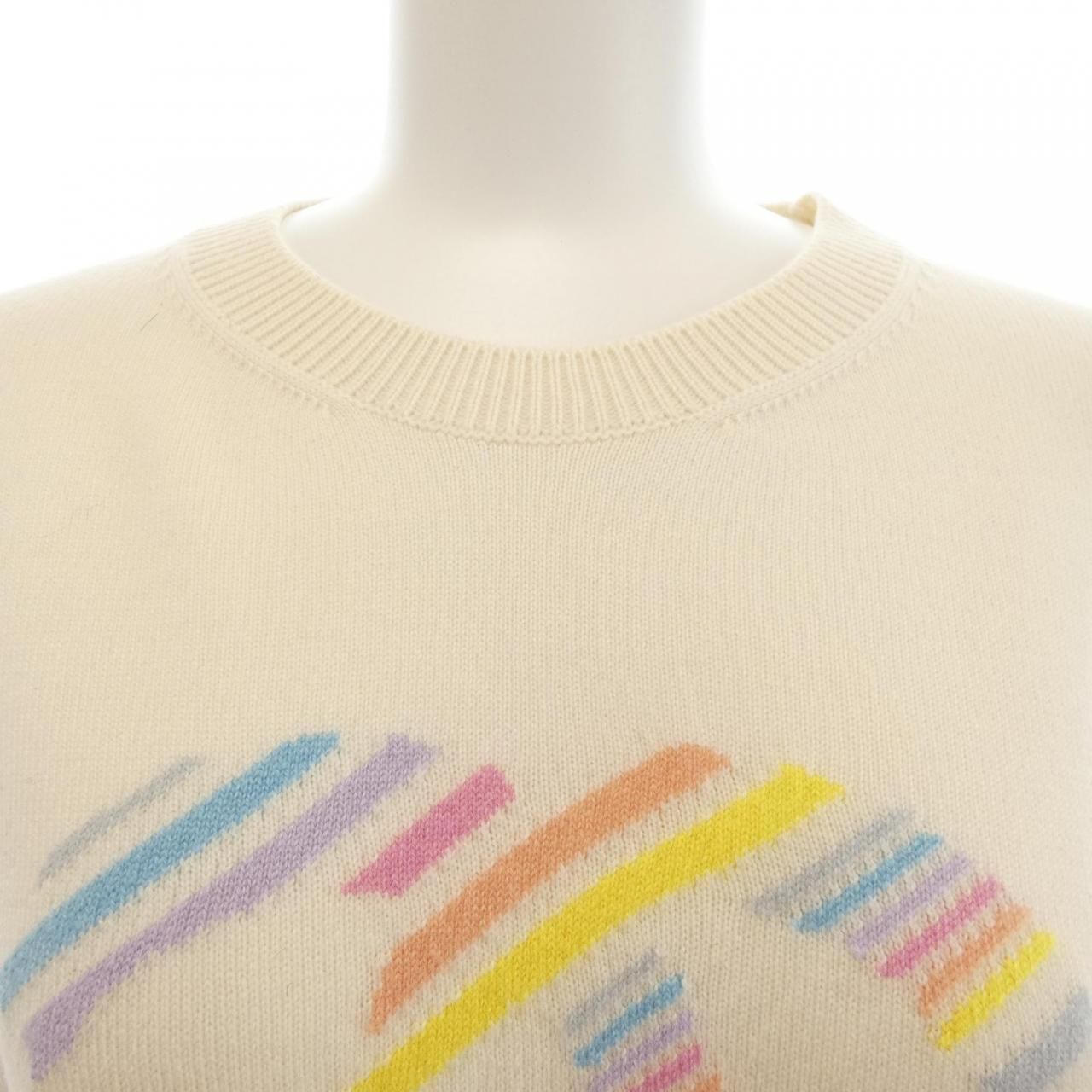 Chanel Knit Sweater Beige — view 6