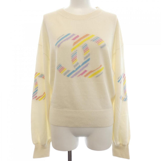 Chanel Knit Sweater Beige