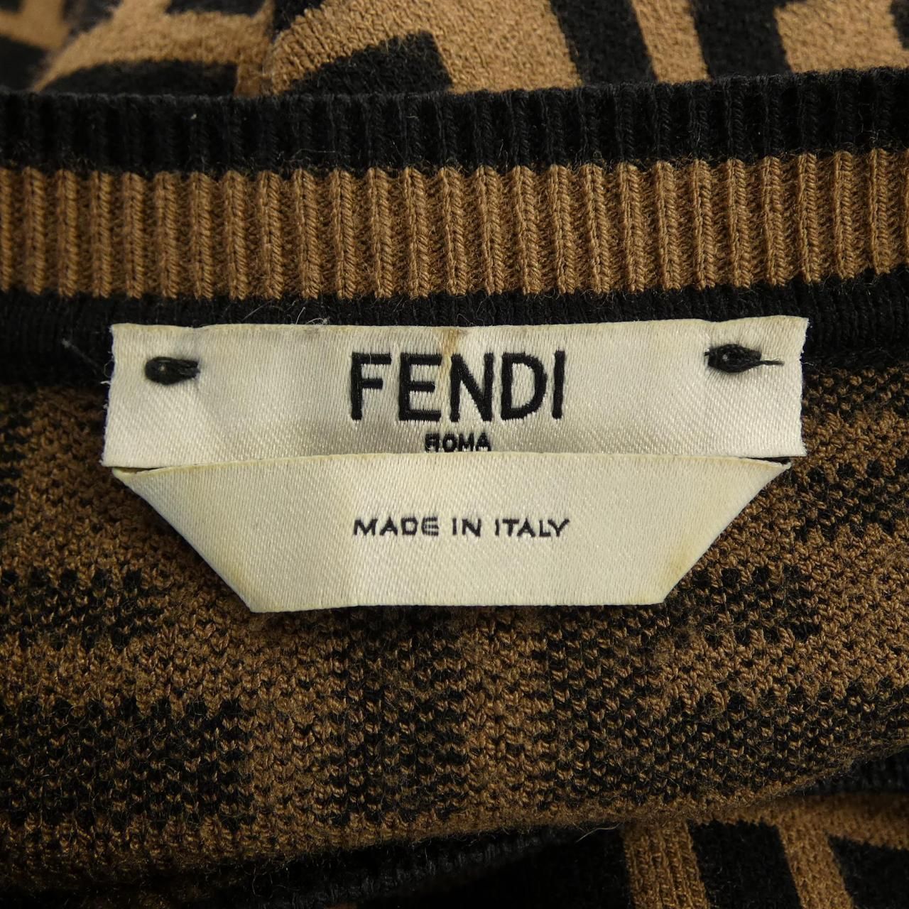 Fendi FF Motif Knit Sweater — view 5