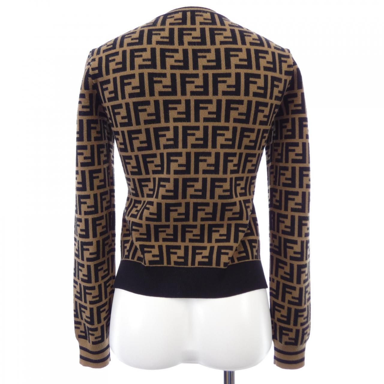 Fendi FF Motif Knit Sweater — view 2
